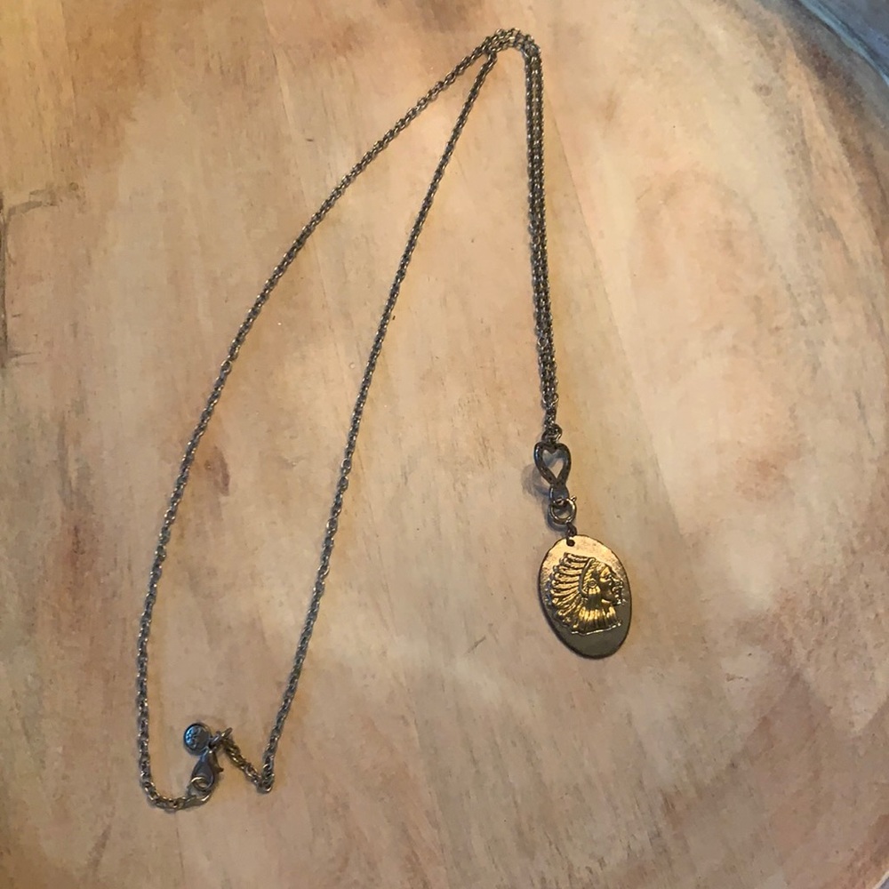 Mia’s Mirror Native American long necklace